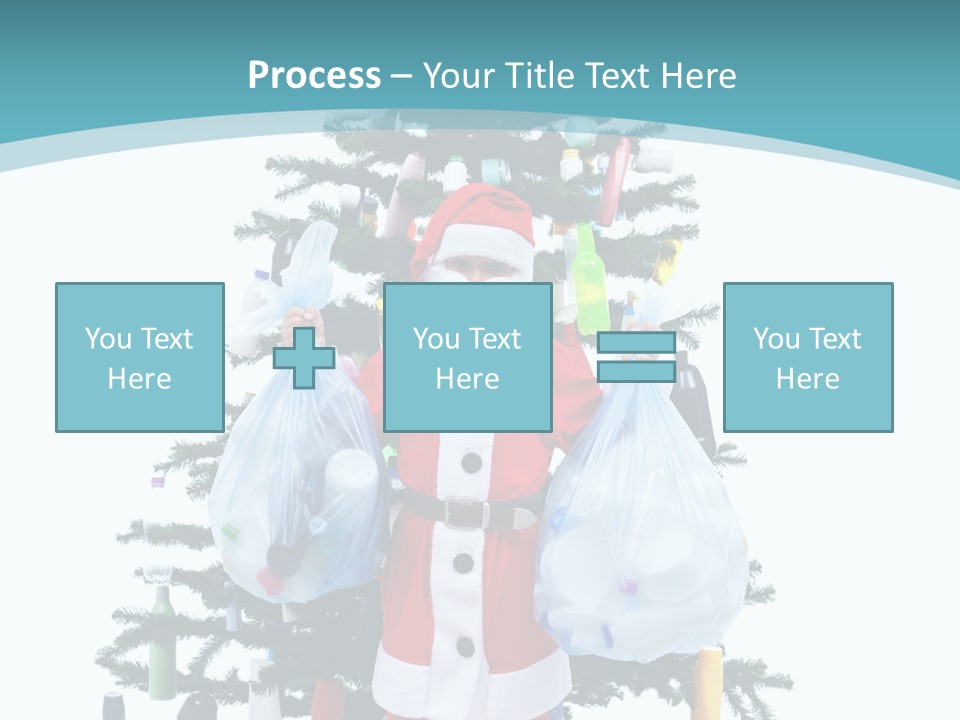 Discarded Boy Ecologic PowerPoint Template