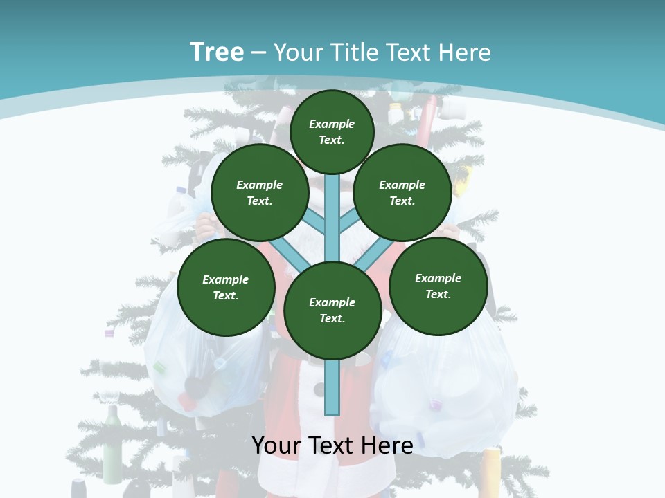 Discarded Boy Ecologic PowerPoint Template