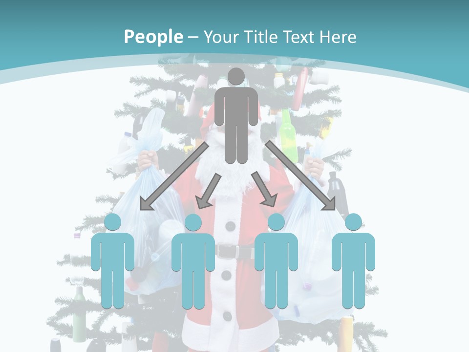 Discarded Boy Ecologic PowerPoint Template