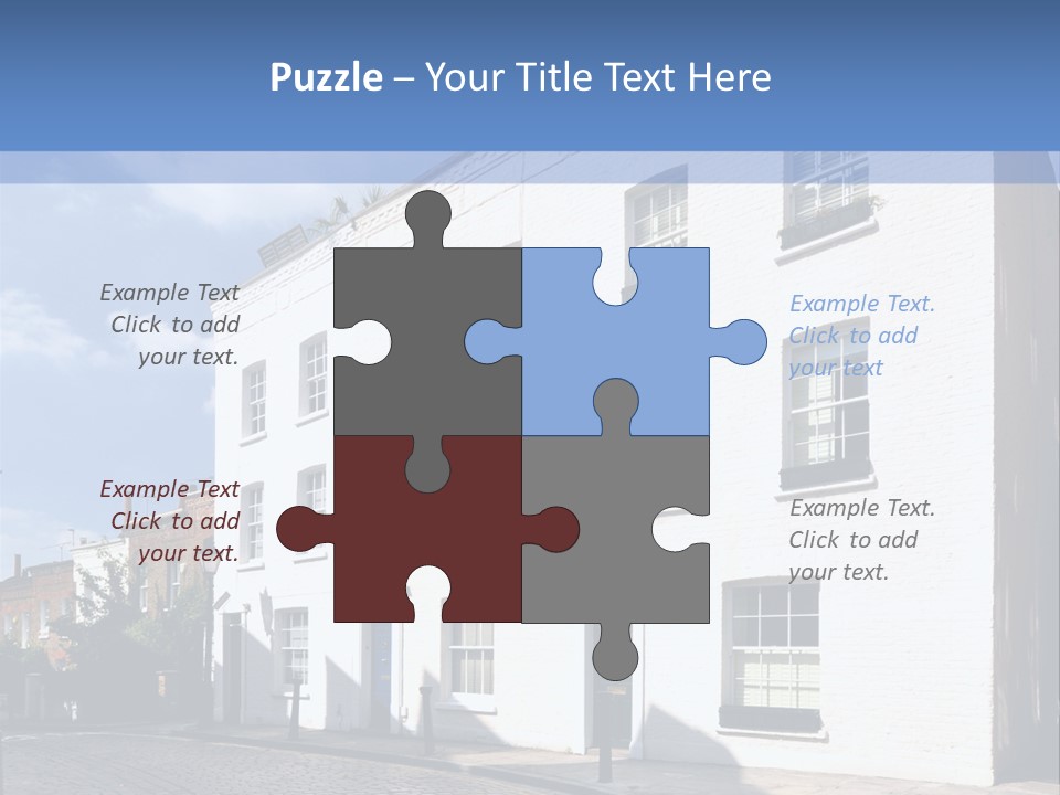 Flat Steep Domestic PowerPoint Template