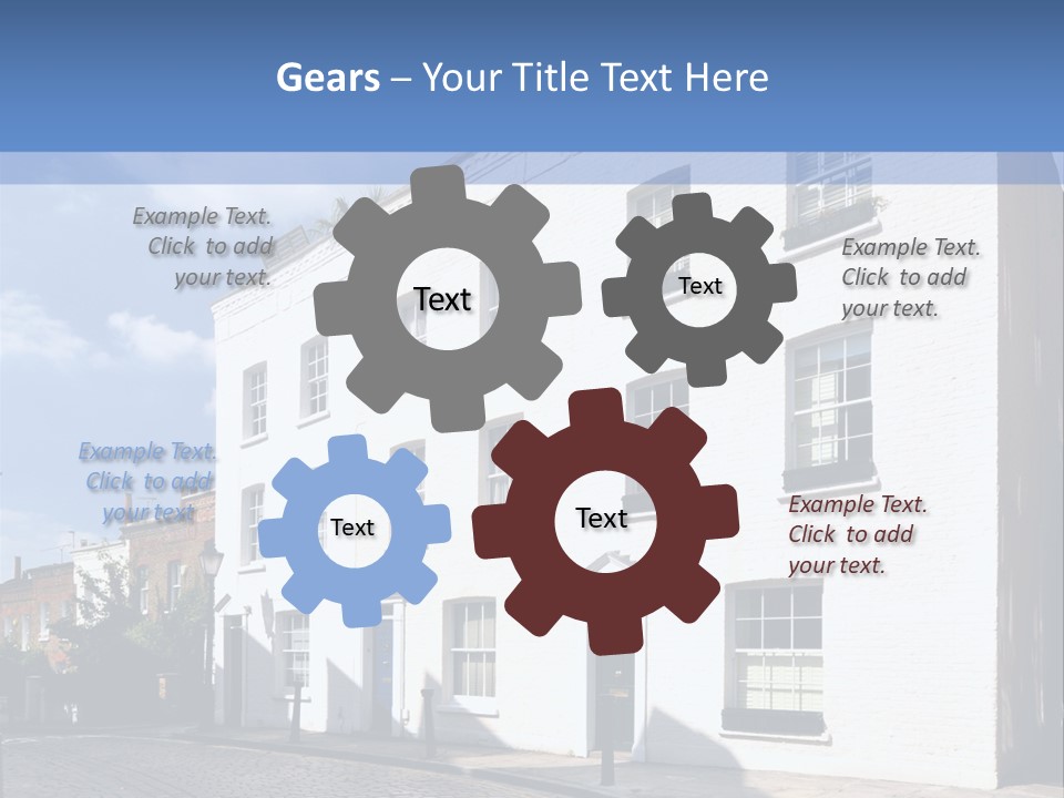 Flat Steep Domestic PowerPoint Template