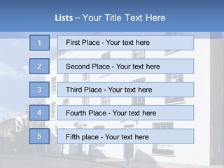 Flat Steep Domestic PowerPoint Template