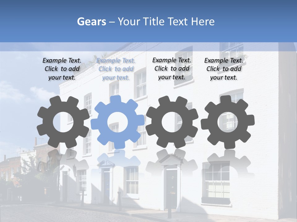 Flat Steep Domestic PowerPoint Template