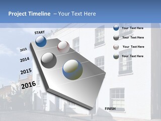 Flat Steep Domestic PowerPoint Template