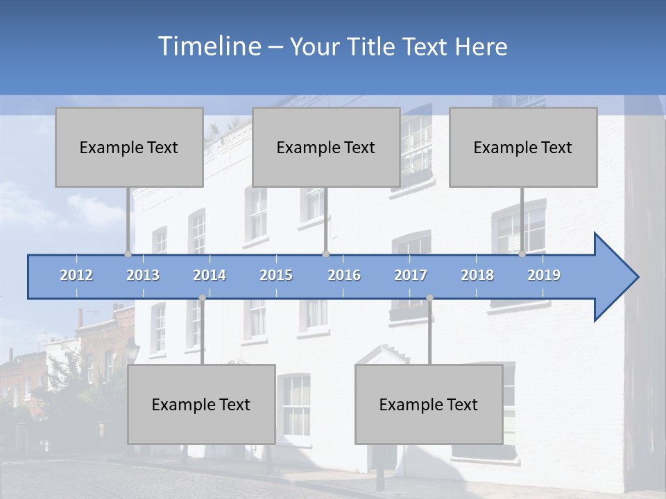 Flat Steep Domestic PowerPoint Template