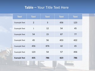 Flat Steep Domestic PowerPoint Template