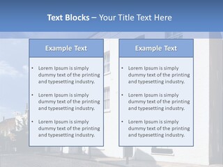 Flat Steep Domestic PowerPoint Template
