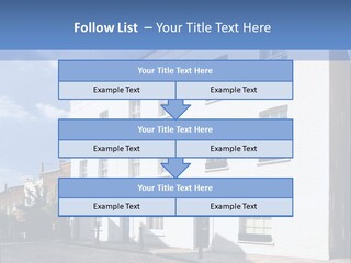 Flat Steep Domestic PowerPoint Template