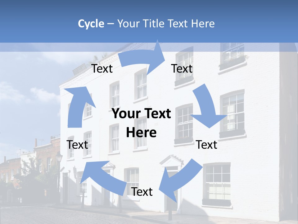 Flat Steep Domestic PowerPoint Template