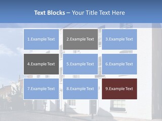 Flat Steep Domestic PowerPoint Template