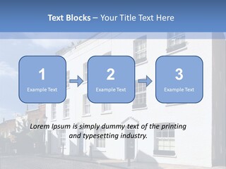 Flat Steep Domestic PowerPoint Template