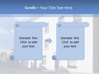 Flat Steep Domestic PowerPoint Template