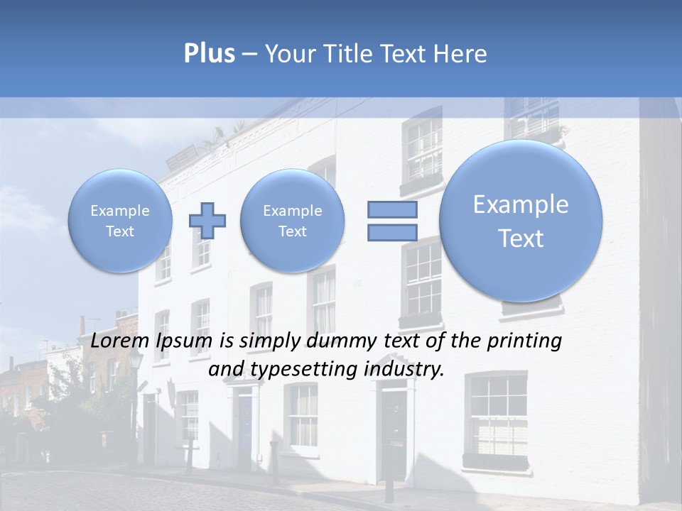 Flat Steep Domestic PowerPoint Template
