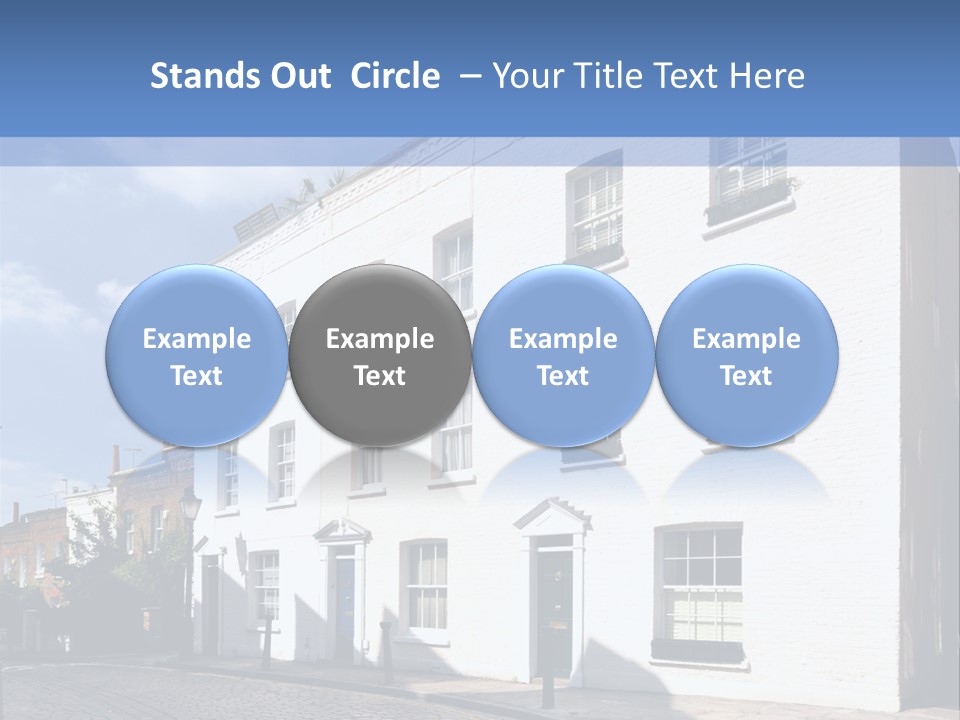 Flat Steep Domestic PowerPoint Template