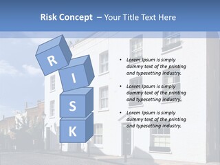 Flat Steep Domestic PowerPoint Template