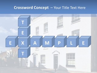 Flat Steep Domestic PowerPoint Template