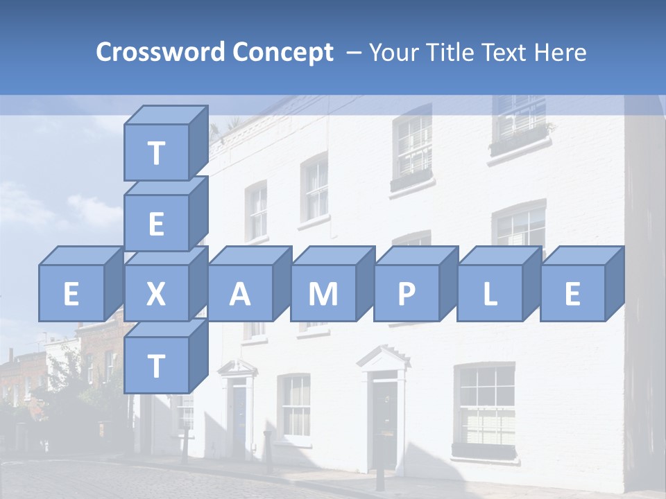 Flat Steep Domestic PowerPoint Template