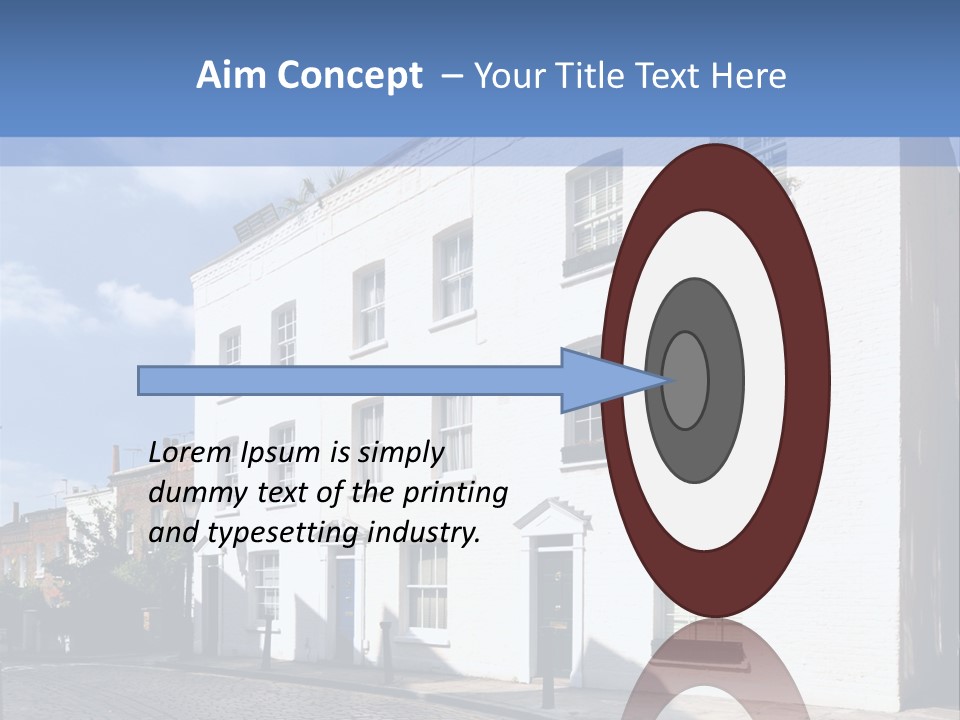 Flat Steep Domestic PowerPoint Template