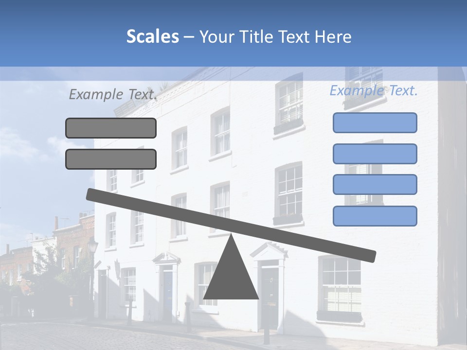 Flat Steep Domestic PowerPoint Template
