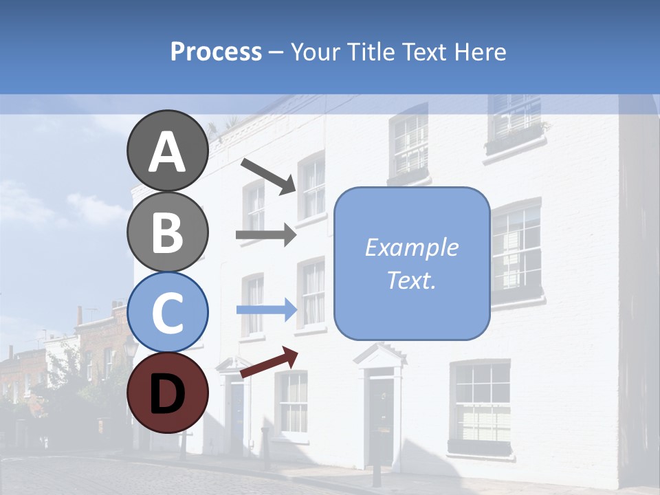Flat Steep Domestic PowerPoint Template