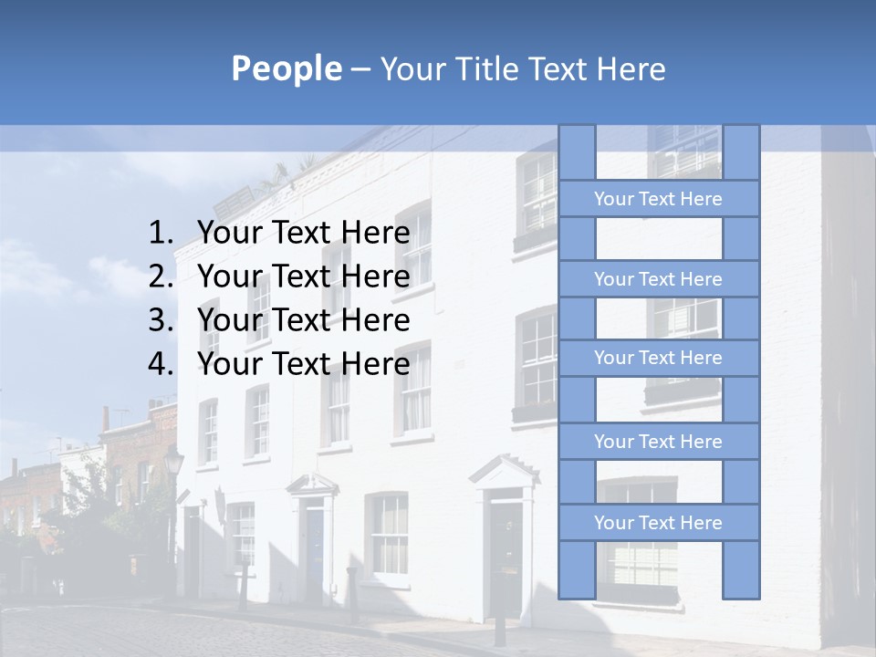 Flat Steep Domestic PowerPoint Template