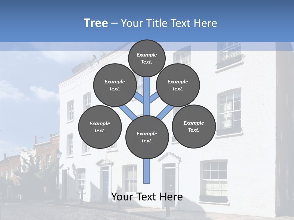 Flat Steep Domestic PowerPoint Template