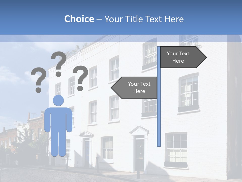 Flat Steep Domestic PowerPoint Template