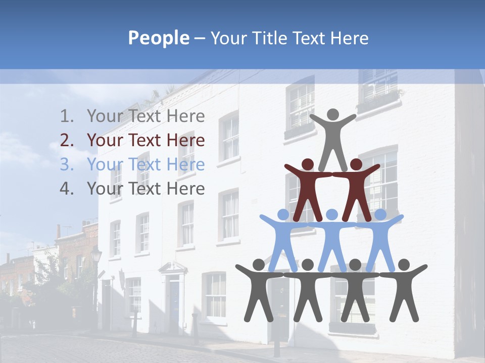 Flat Steep Domestic PowerPoint Template