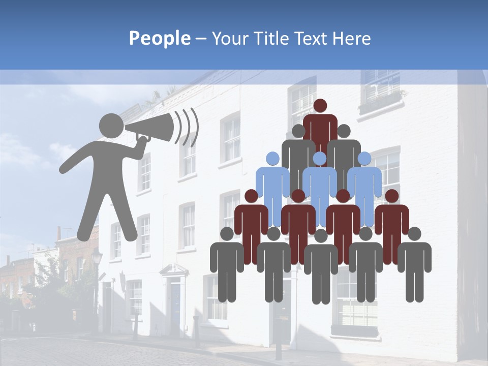 Flat Steep Domestic PowerPoint Template