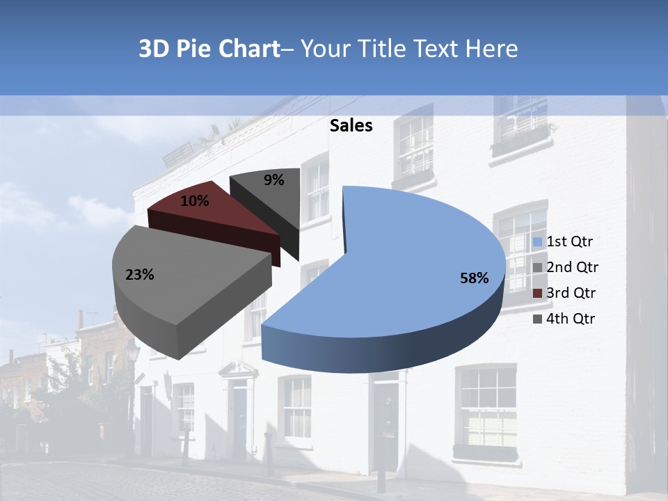 Flat Steep Domestic PowerPoint Template