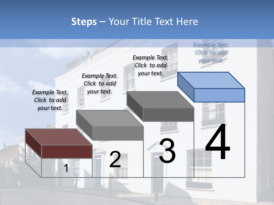 Flat Steep Domestic PowerPoint Template