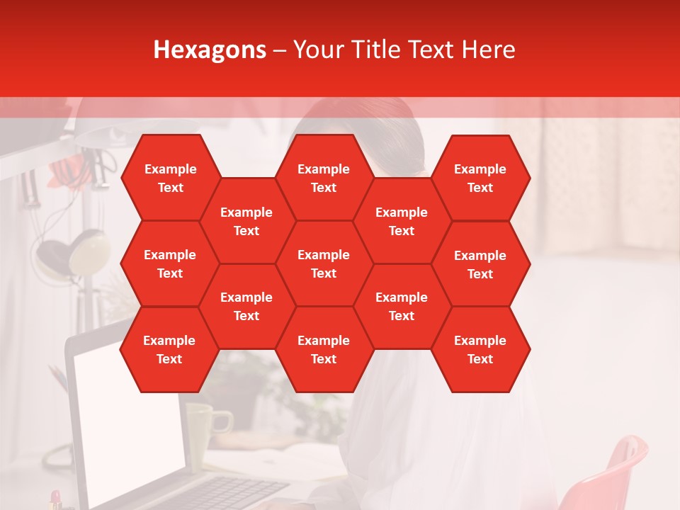 Female Cool Fashionable PowerPoint Template