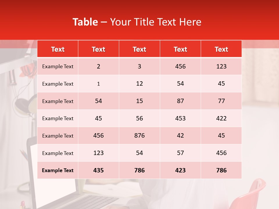 Female Cool Fashionable PowerPoint Template