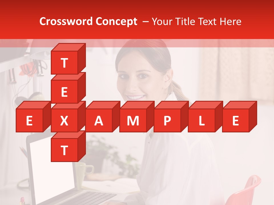 Female Cool Fashionable PowerPoint Template