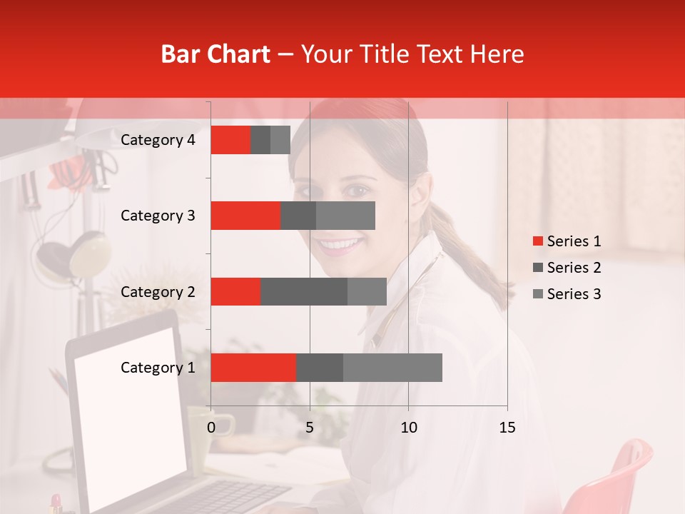 Female Cool Fashionable PowerPoint Template