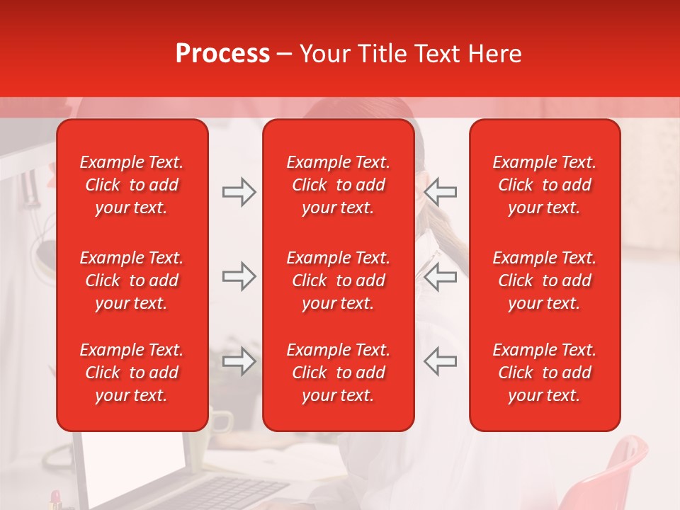 Female Cool Fashionable PowerPoint Template
