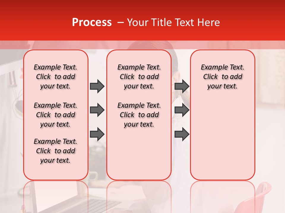 Female Cool Fashionable PowerPoint Template