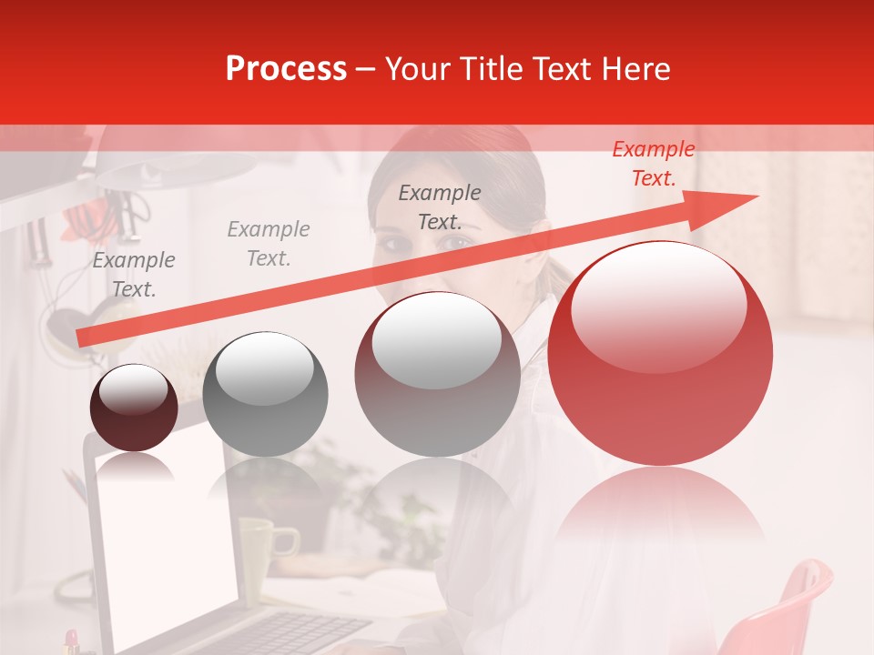 Female Cool Fashionable PowerPoint Template