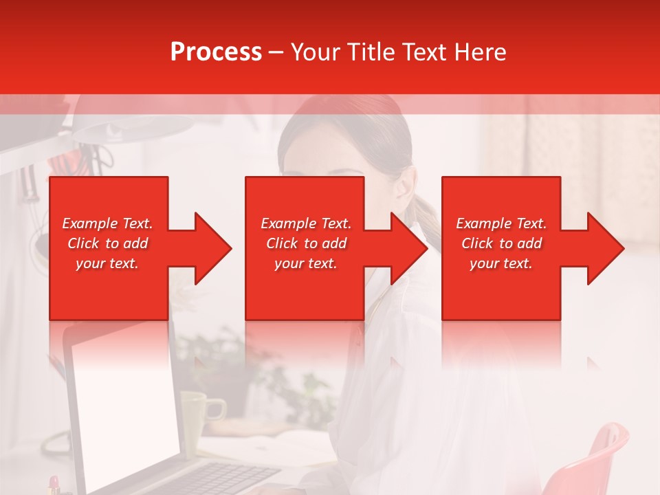 Female Cool Fashionable PowerPoint Template