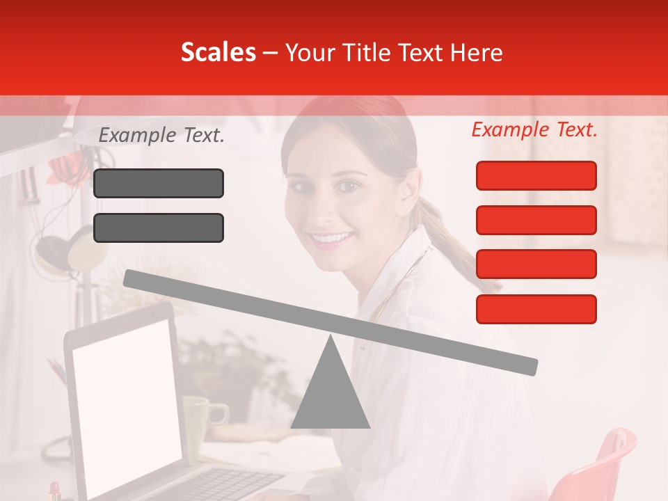 Female Cool Fashionable PowerPoint Template