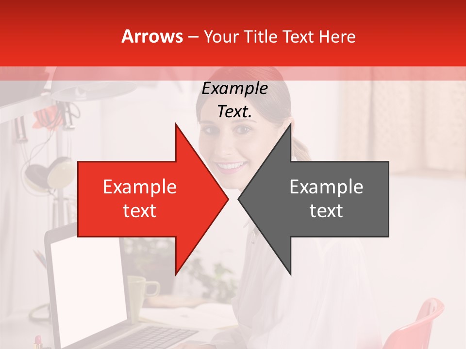 Female Cool Fashionable PowerPoint Template