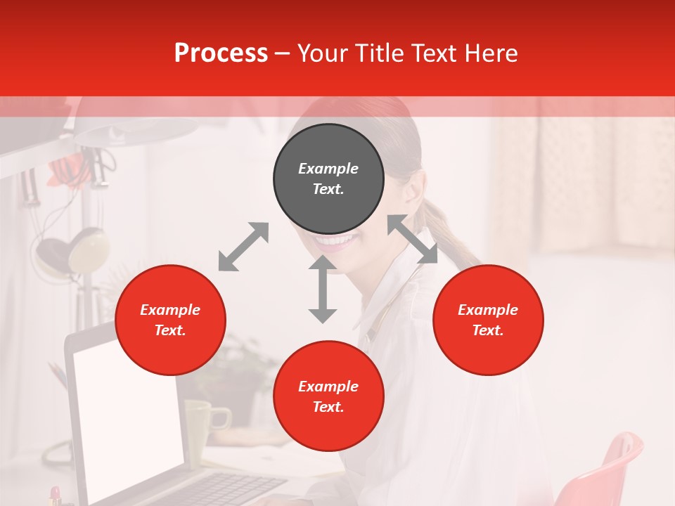 Female Cool Fashionable PowerPoint Template