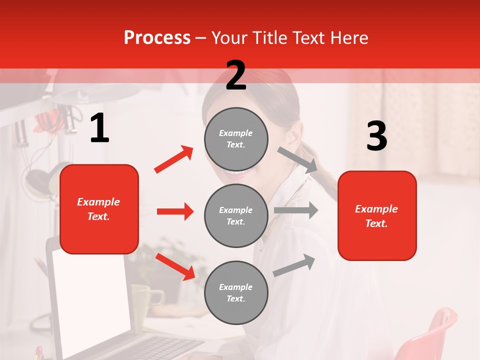 Female Cool Fashionable PowerPoint Template