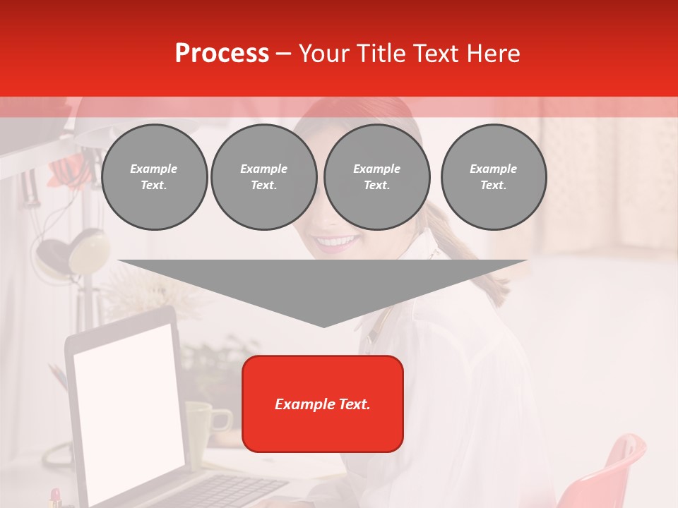 Female Cool Fashionable PowerPoint Template