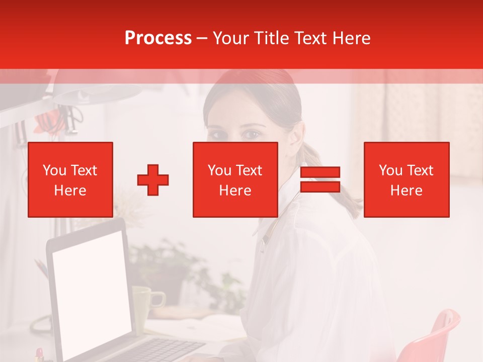 Female Cool Fashionable PowerPoint Template