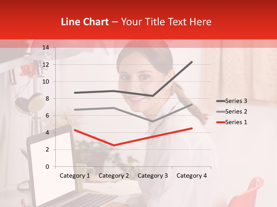 Female Cool Fashionable PowerPoint Template