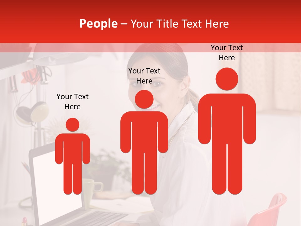 Female Cool Fashionable PowerPoint Template