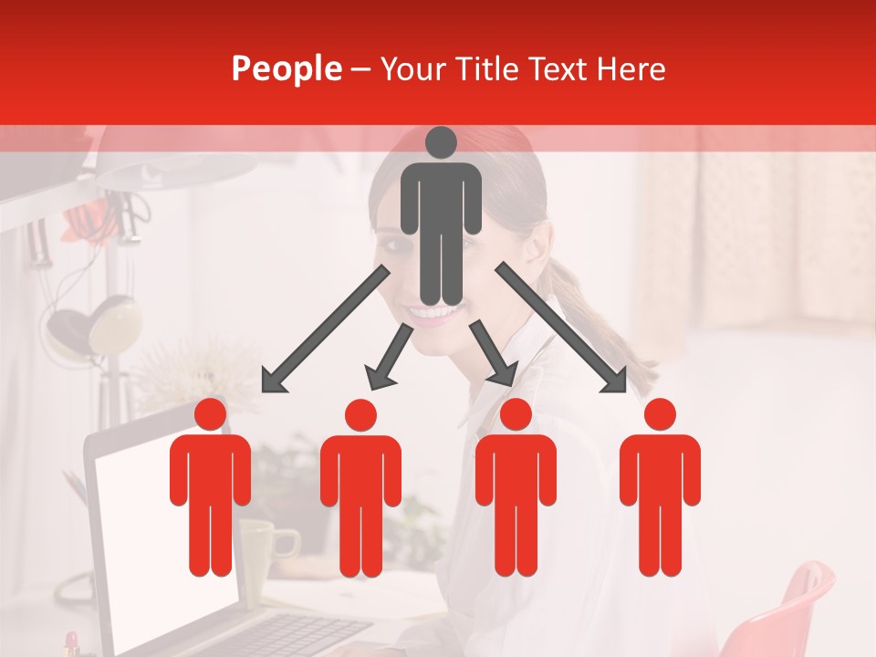 Female Cool Fashionable PowerPoint Template