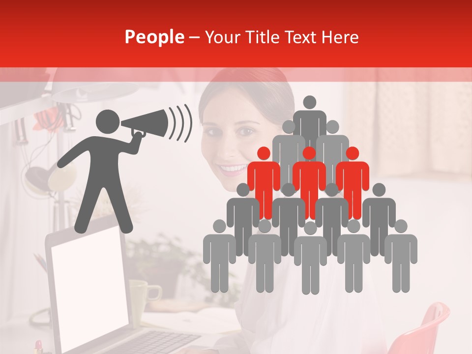 Female Cool Fashionable PowerPoint Template