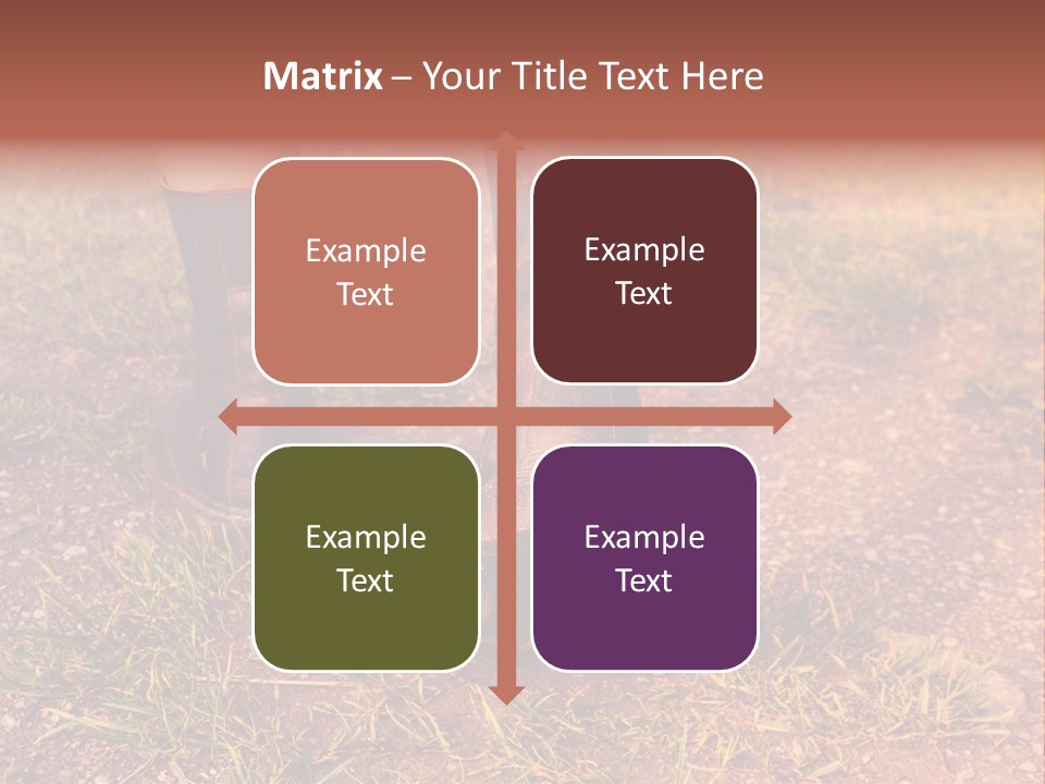 Walk Feet Exercise PowerPoint Template